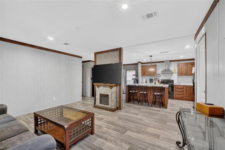 Furnished interior view inside a new home in , Hawthorne (Image 13).