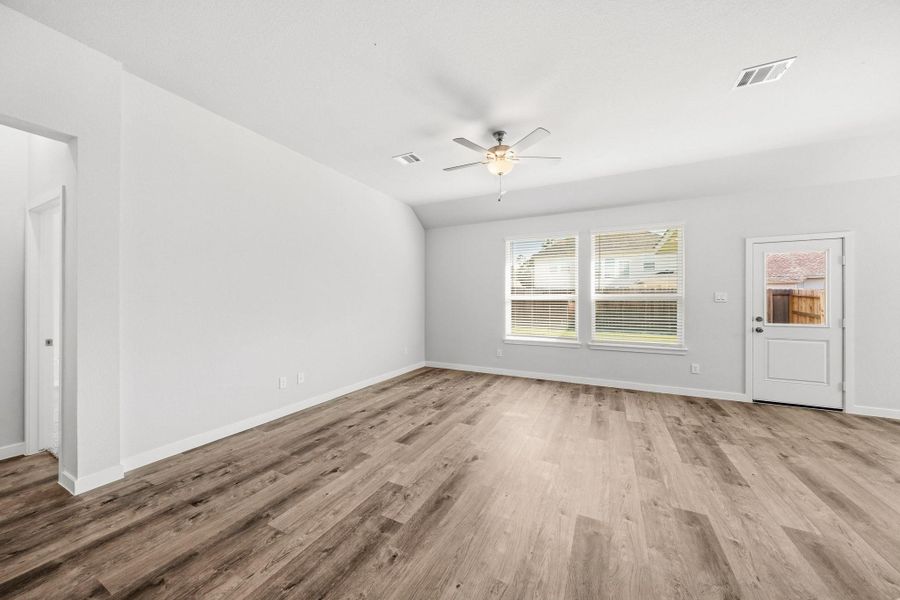 Spacious, unfurnished interior of a new home in Audubon, Magnolia (Image 21). Spacious, unfurnished interior of a new home in Audubon, Magnolia (Image 21).