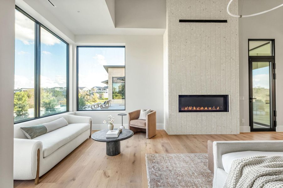 Furnished interior view inside a new home in , Austin (Image 30). Furnished interior view inside a new home in , Austin (Image 30).