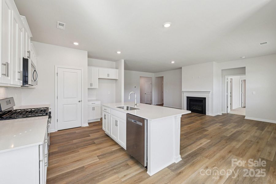 Furnished interior view inside a new home in Nolen Farm, Gastonia (Image 6).