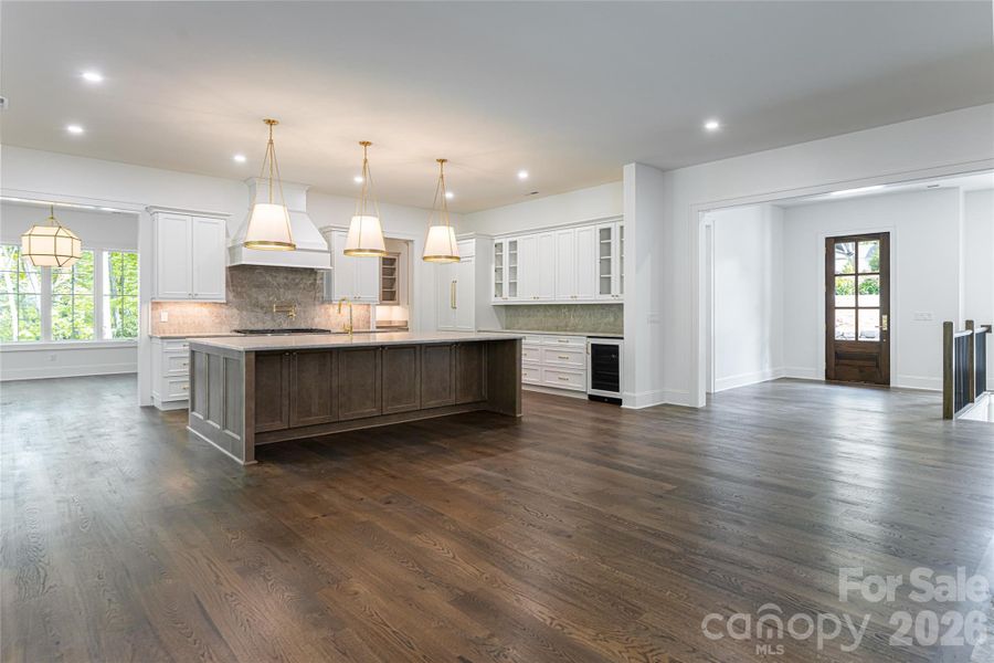 Living Room + Kitchen