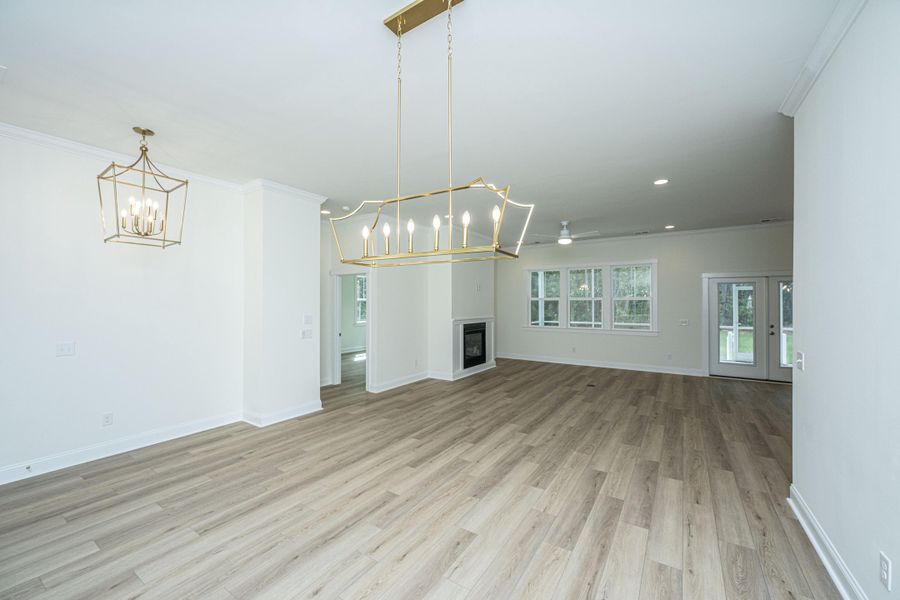 Spacious, unfurnished interior of a new home in , Awendaw (Image 39).
