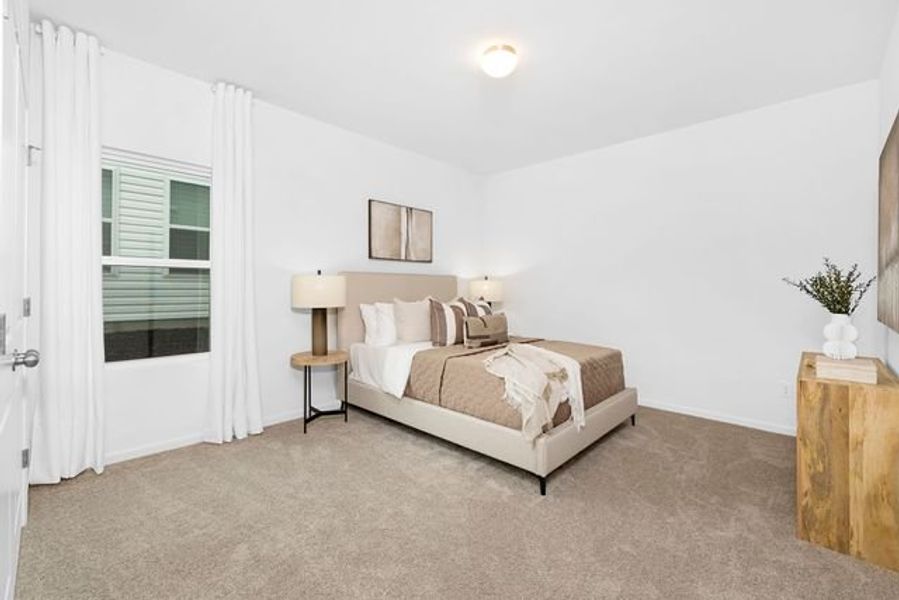 Representative furnished interior of a home built from the TA4000 by True Homes in Streamside, Red Cross (Image 13).