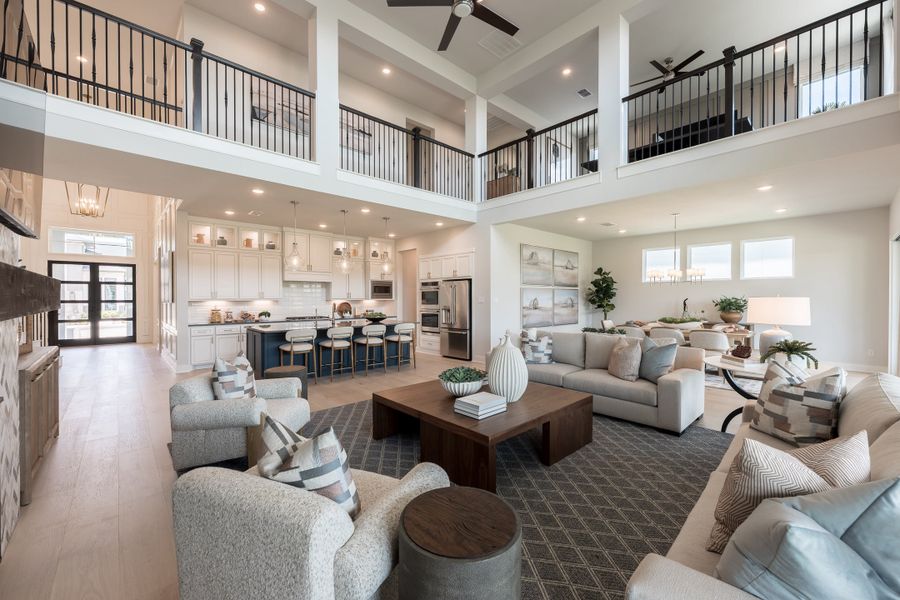 Furnished interior view inside a new home in Evergrove, Richmond (Image 14).