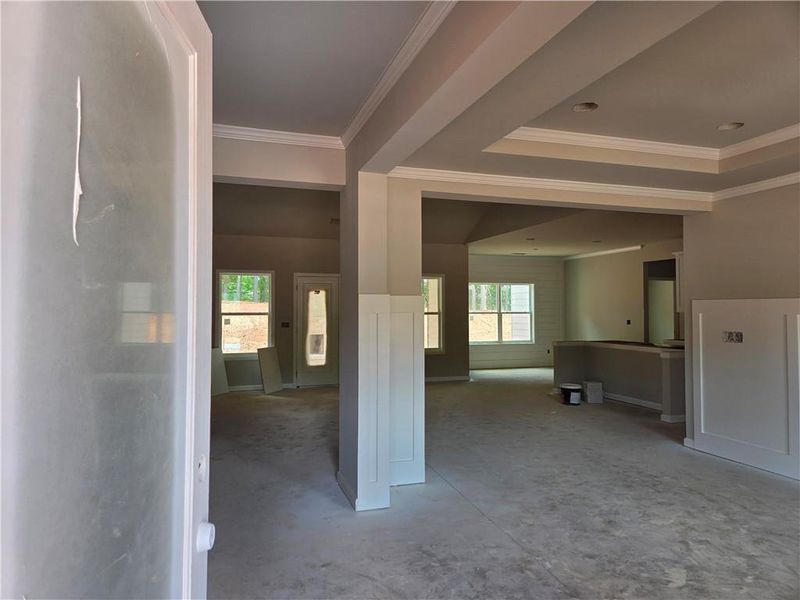 In-progress construction of a new home in , Bethlehem, GA (Image 7).