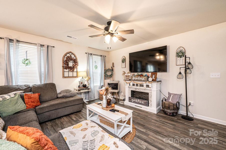 Furnished interior view inside a new home in , Newton (Image 17).
