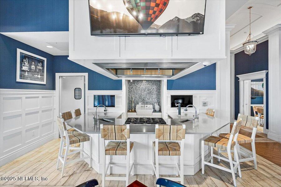 Furnished interior view inside a new home in , St. Augustine (Image 29).