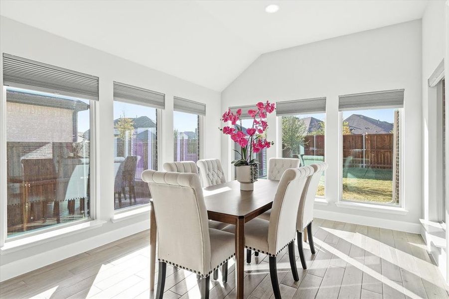 Furnished interior view inside a new home in Watercress 65', Haslet (Image 27). Furnished interior view inside a new home in Watercress 65', Haslet (Image 27).