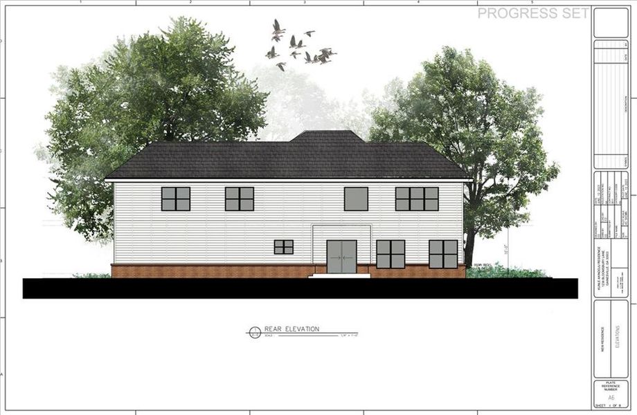 Exterior rendering of this home design in , Gainesville, GA (Image 5). Exterior rendering of this home design in , Gainesville, GA (Image 5).