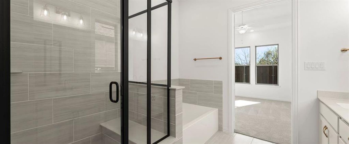 Primary Bathroom featuring the Serene Collection