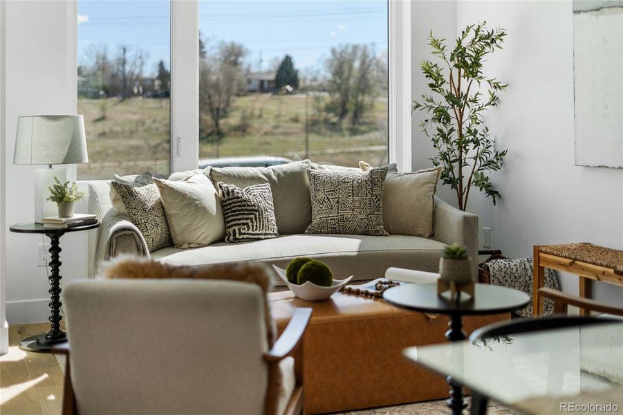 Furnished interior view inside a new home in , Denver (Image 4).