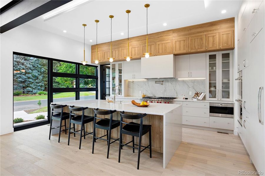 Furnished interior view inside a new home in , Denver (Image 32).