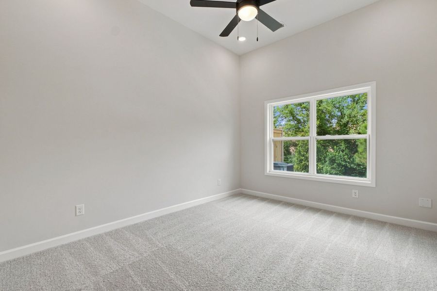 First Floor Primary Suite in the Charleston Townhome