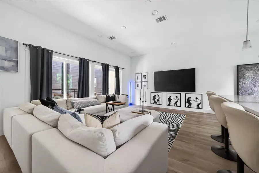 Furnished interior view inside a new home in , Houston (Image 5).