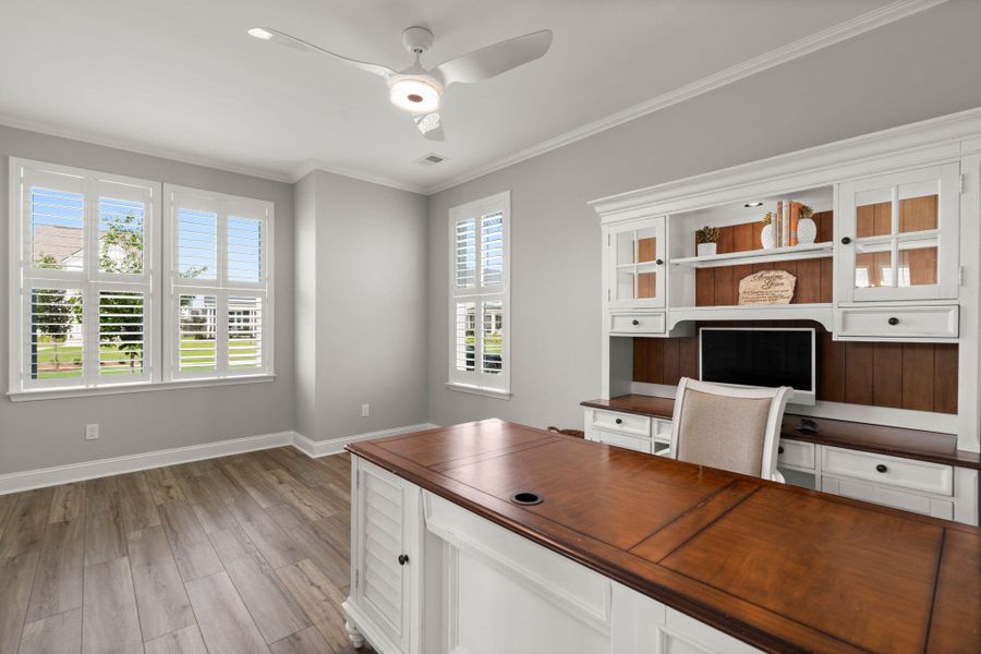 Furnished interior view inside a new home in Nexton, Summerville (Image 48). Furnished interior view inside a new home in Nexton, Summerville (Image 48).