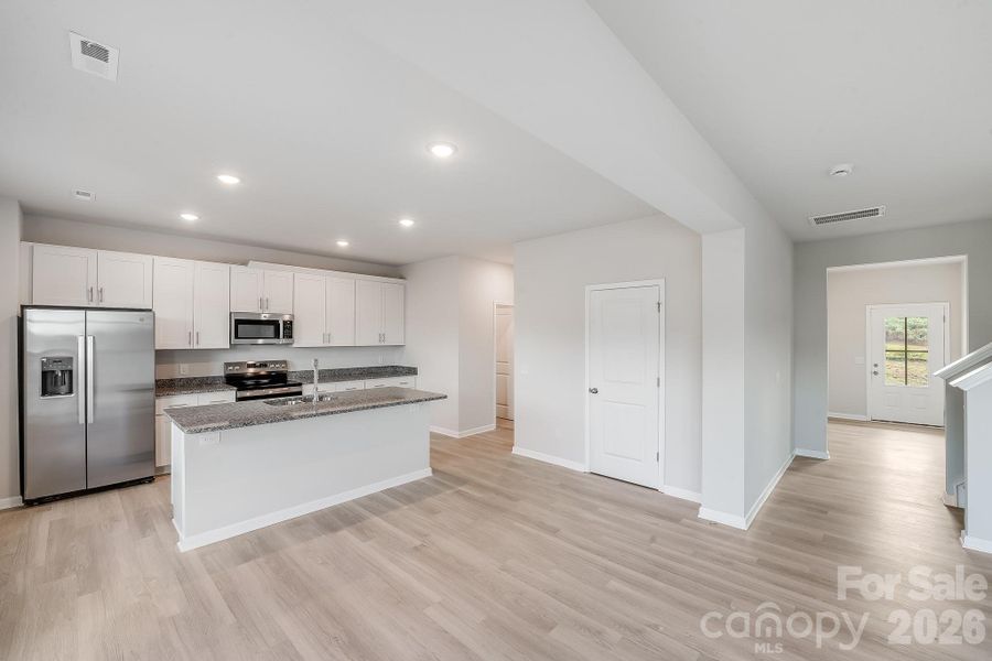 Furnished interior view inside a new home in , Statesville (Image 17). Furnished interior view inside a new home in , Statesville (Image 17).