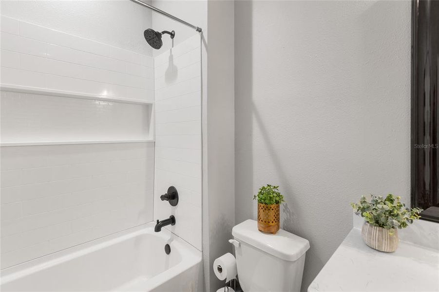 Furnished interior view inside a new home in , Florahome (Image 34).