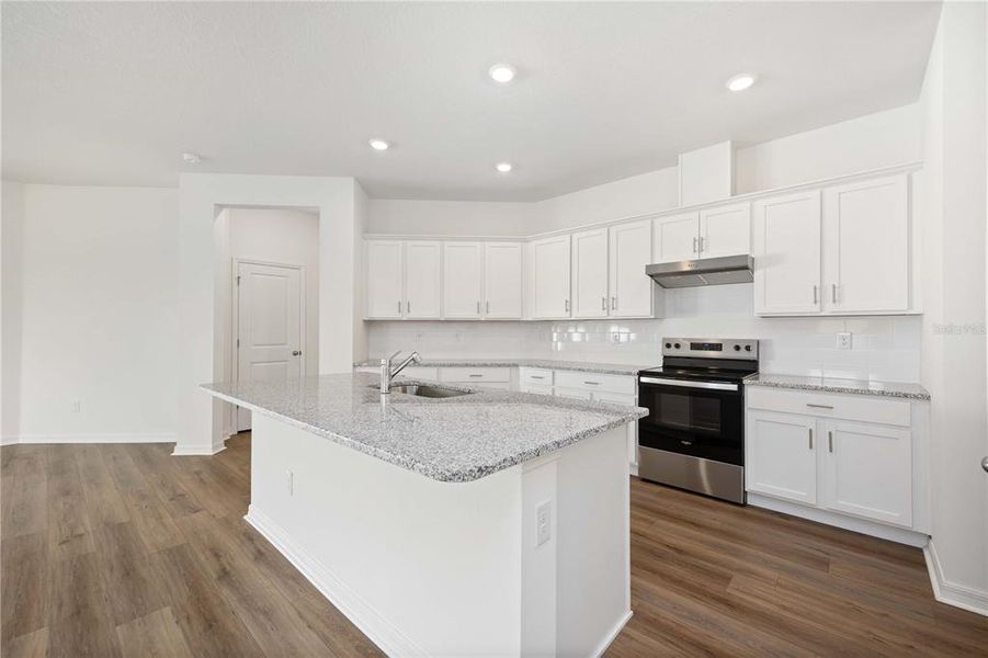 Furnished interior view inside a new home in Creekside at Rutland Ranch, Parrish (Image 5).