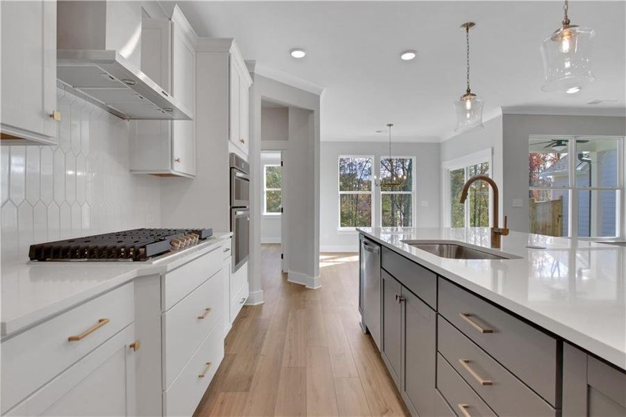 Furnished interior view inside a new home in Marble Tree, Ball Ground (Image 5).