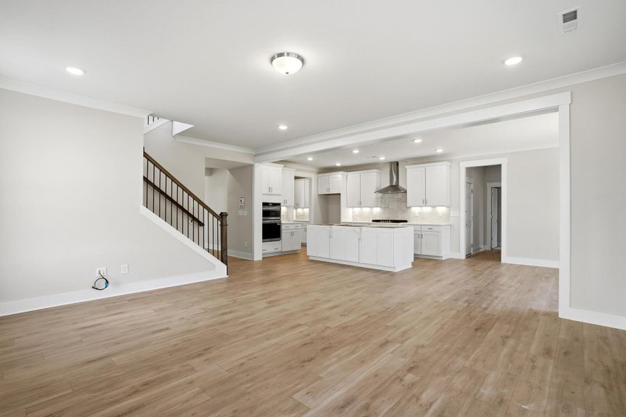 Spacious, unfurnished interior of a new home in Rone Creek, Waxhaw (Image 36).