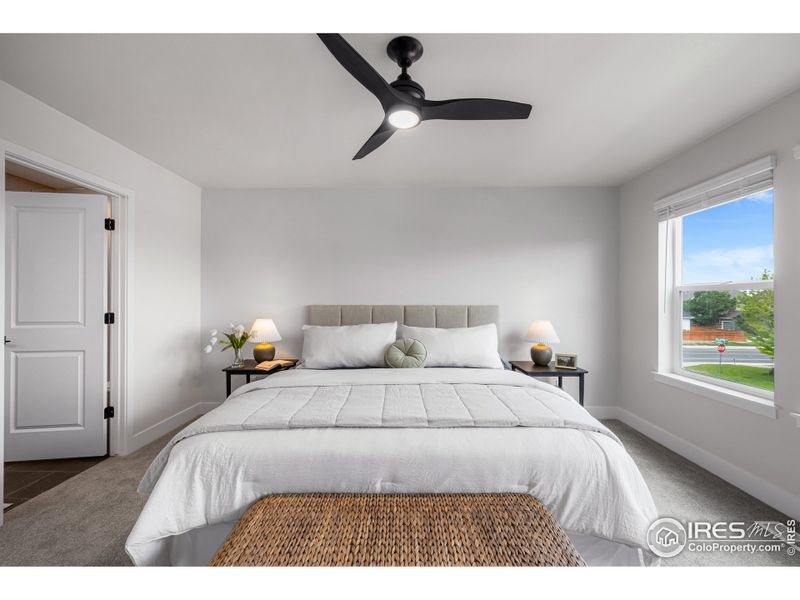 Furnished interior view inside a new home in Greenspire At Windsor Lake, Windsor (Image 15). Furnished interior view inside a new home in Greenspire At Windsor Lake, Windsor (Image 15).