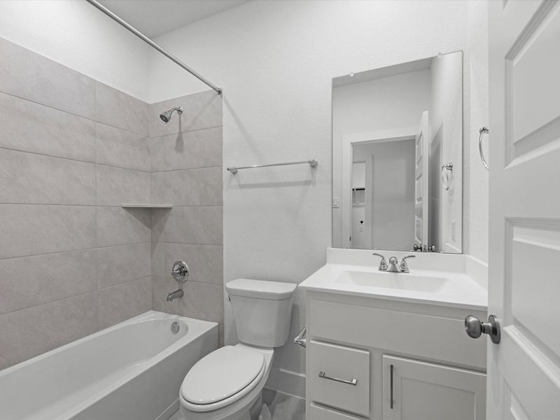 Furnished interior view inside a new home in Jubilee 50′, Hockley (Image 8).