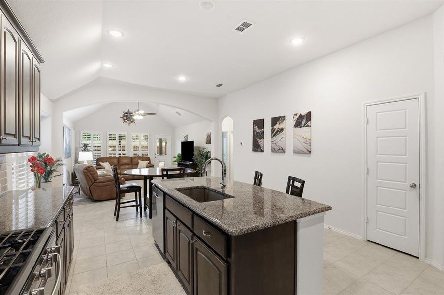 Furnished interior view inside a new home in Chisholm Hills, Cleburne (Image 14).