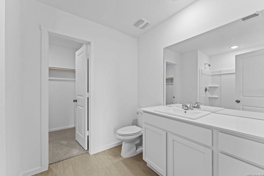 Furnished interior view inside a new home in Waterwheel, San Antonio (Image 7).
