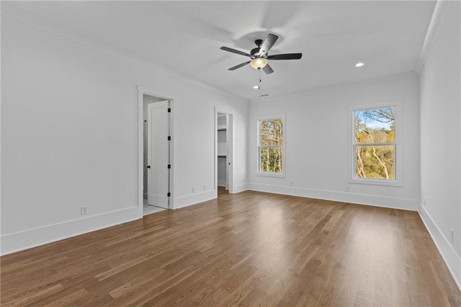 Spacious, unfurnished interior of a new home in , Buford (Image 69).