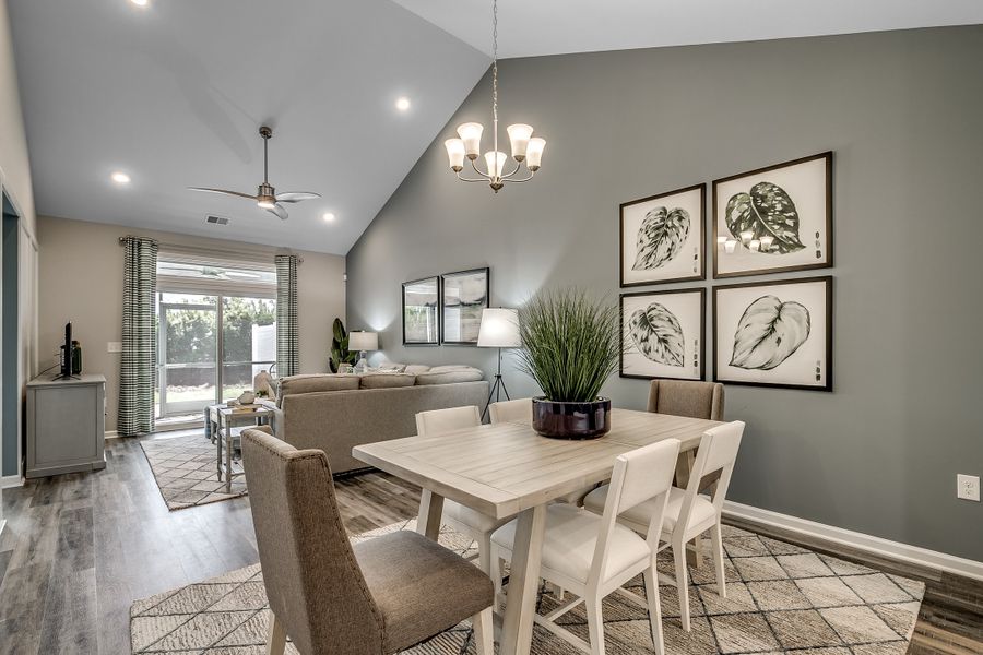 Representative furnished interior of a home built from the Wisteria by Beazer Homes in Marshfield Gardens, Longs (Image 5).