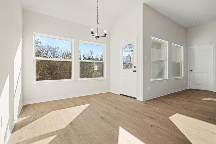 Spacious, unfurnished interior of a new home in Rose Hill Estates, Willis (Image 28).