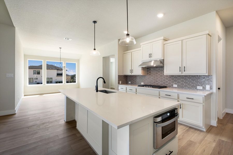 Furnished interior view inside a new home in Esperanza, Boerne (Image 7).