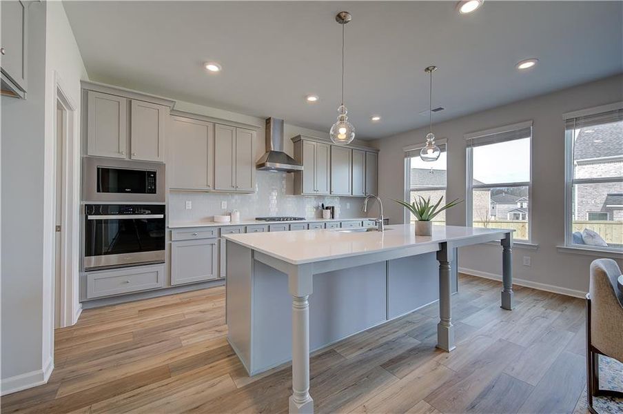 Furnished interior view inside a new home in Burchwood, Stockbridge (Image 6).