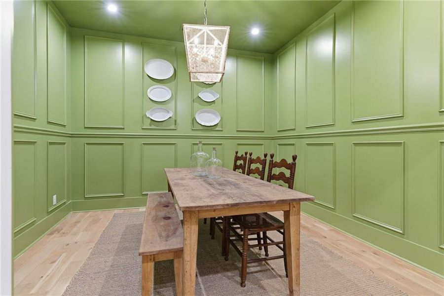 Furnished interior view inside a new home in , Marietta (Image 34).