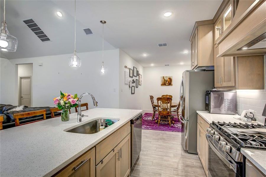 Furnished interior view inside a new home in , Lavon (Image 6).