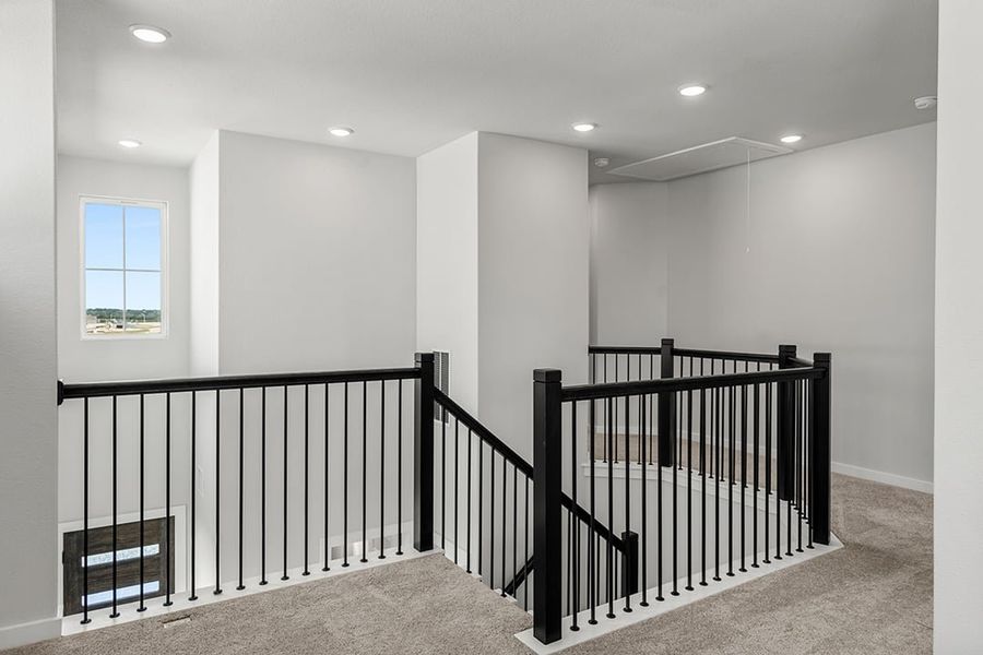 Spacious, unfurnished interior of a new home in Terrace Collection at Lariat, Liberty Hill (Image 28). Spacious, unfurnished interior of a new home in Terrace Collection at Lariat, Liberty Hill (Image 28).