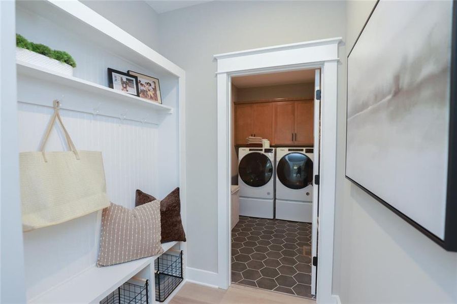 Furnished interior view inside a new home in , Pendergrass (Image 28).