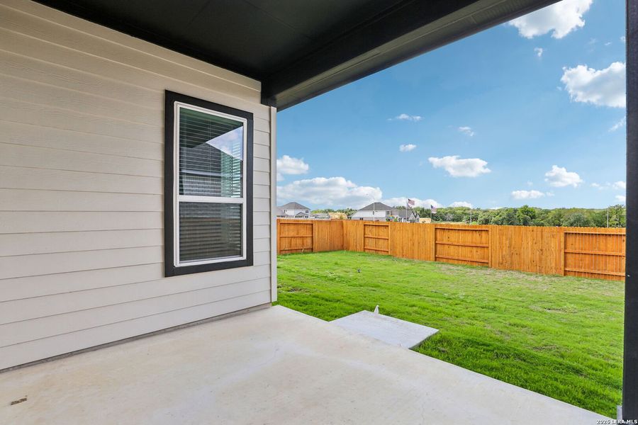 Exterior details and patio area of a home in Stream Waters, Seguin (Image 4). Exterior details and patio area of a home in Stream Waters, Seguin (Image 4).