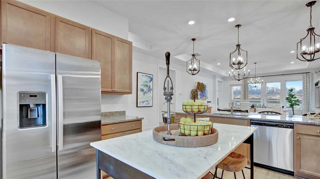 Furnished interior view inside a new home in , Deland (Image 10).