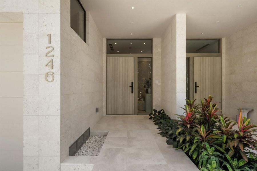 Exterior details and patio area of a home in , Delray Beach (Image 28). Exterior details and patio area of a home in , Delray Beach (Image 28).