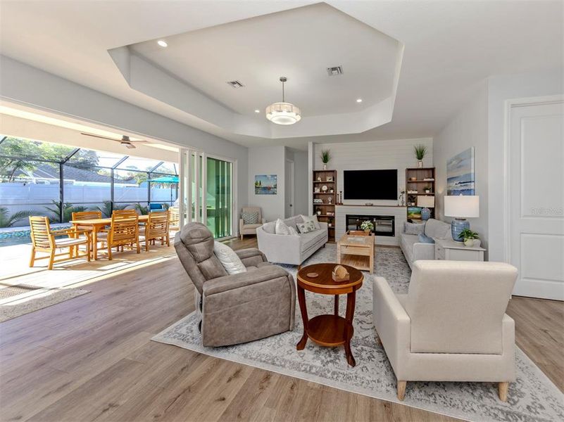 Furnished interior view inside a new home in , Venice (Image 18).