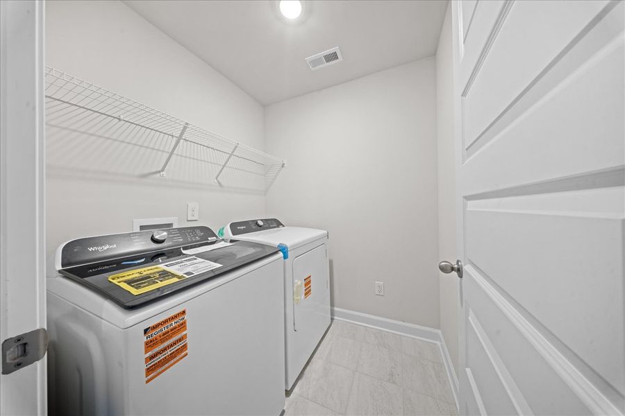 Welcome to the Amber floorplan at Northbrook Village Townes.