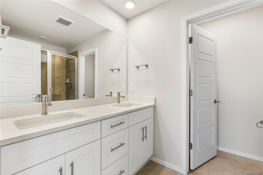 Furnished interior view inside a new home in Painted Prairie, Aurora (Image 12).