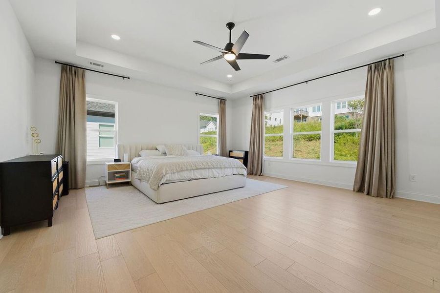 Furnished interior view inside a new home in , Woodstock (Image 41).