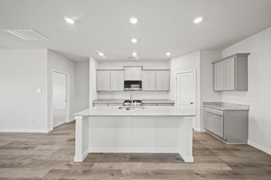 Furnished interior view inside a new home in Riverwood Ranch, Angleton (Image 3).
