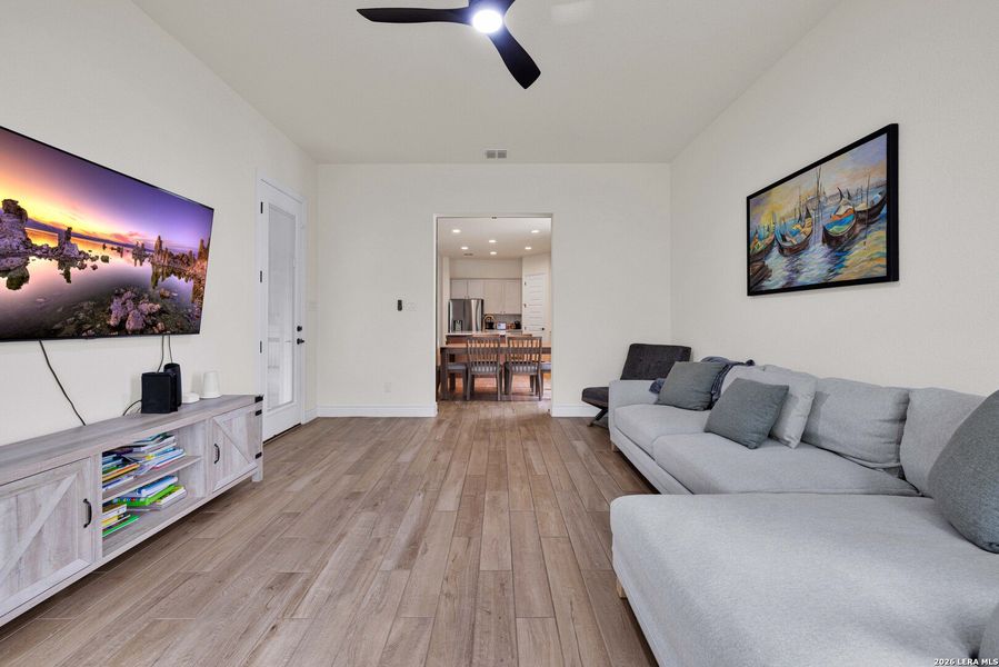 Furnished interior view inside a new home in , Boerne (Image 8).