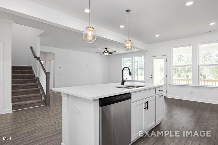 Furnished interior view inside a new home in Stagecoach Corner, Mebane (Image 16). Furnished interior view inside a new home in Stagecoach Corner, Mebane (Image 16).