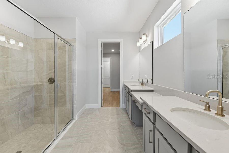 Furnished interior view inside a new home in Coasterra Community Group Page, Palmetto (Image 12).