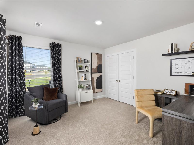 Furnished interior view inside a new home in Northbrook Village Townes, Taylors (Image 16).
