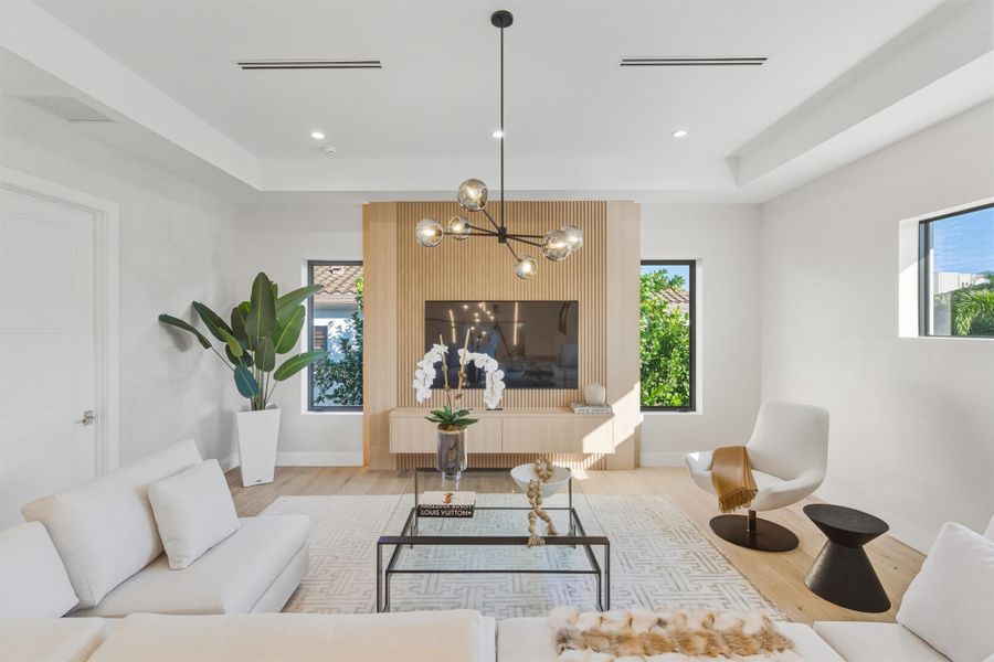 Furnished interior view inside a new home in , Boca Raton (Image 6).